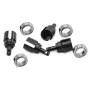 Upgraded Metal Parts Alloy Steel Differential Adapter+Bearing Set for MJX 16207 16209 16210 H6V3 M162 M163 RC Car Vehicle Models Accessories Parts