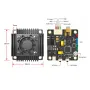 AKK Ultra 5.8Ghz FPV Goggles 250mW/1000mW/2000mW/3000mW10Km VTX with Fan MIC Smart Audio 30.5*30.5mm for RC Drones Airplane Long Rang