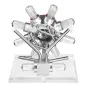 Eachine ET3 STEM Hot Air Four Cylinder Stirling Engine External Combustion Engine Model Is Suitable for Science Experiments