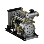 TECHING 1/10 Full Metal Mini L4 4-Cylinder OHV Inline Diesel Engine Model DIT Assembly Kit Excellent STEAM Science Education Discovery Toys Children Gifts