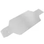Upgraded Metal Parts For MJX 7303 RC Car 304 Stainless Steel Front and Rear Bumper Guards/Chassis Guards Vehicle Models Accessories