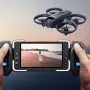 ZFR E66 AIR MINI WiFi FPV مع شاشة 4.3 بوصة وكاميرا مزدوجة 180 درجة وتدفق بصري قابل للتعديل كهربائيًا وتحليق تلقائي وتجنب العوائق وحماية دائرية هدايا للأطفال 2.4 جيجا هرتز 4 قنوات 6 محاور تحكم عن بعد RC ألعاب بدون طيار رباعية المراوح RTF