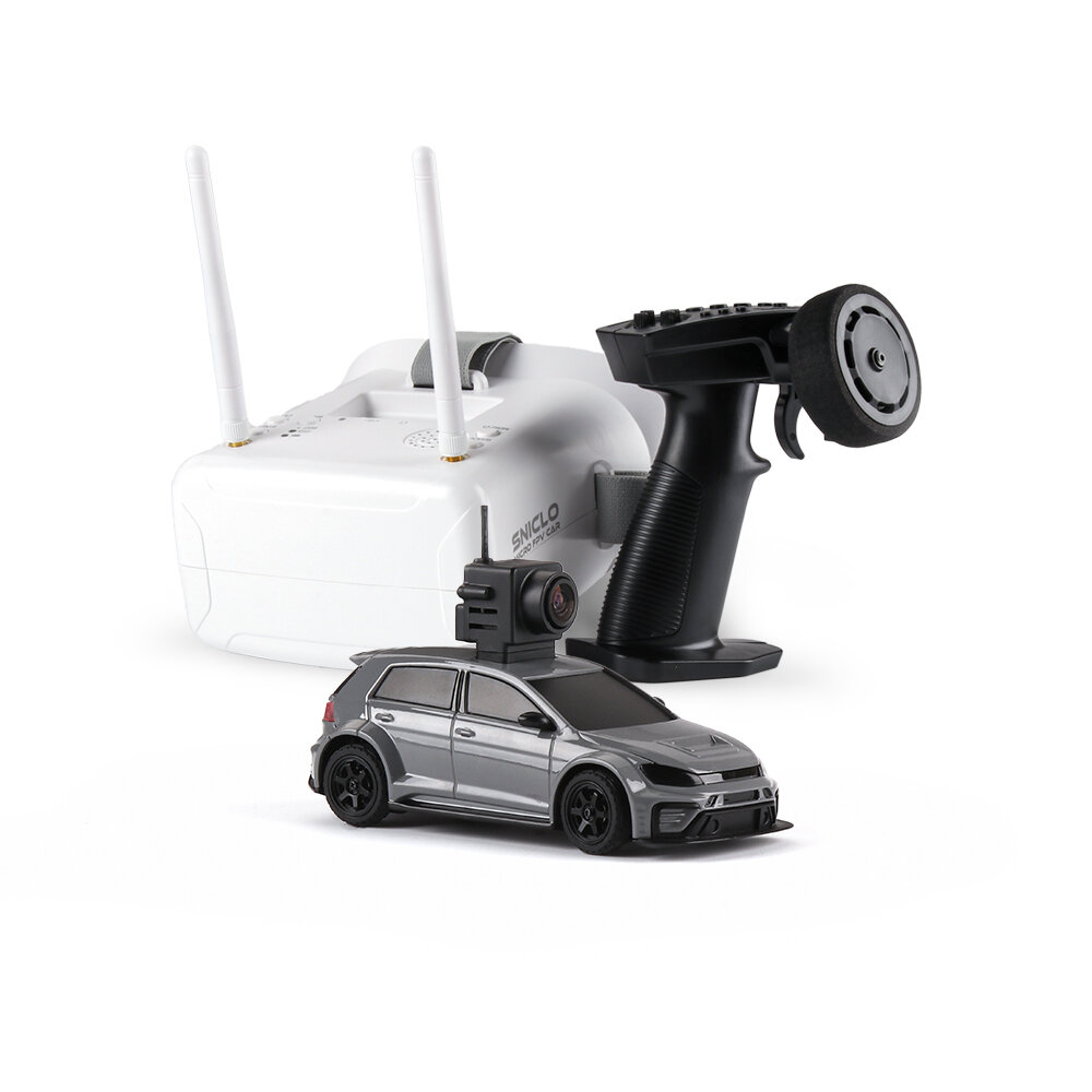 Grey Car+FPVBOX+Goggles+Remote Controller