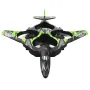 TU 160 Fighter 2.4G One Key Spray Gravity Sensor EPP FPV RC Drone Airplane Quadcopter Glider RTF With LED Lights for Beginners