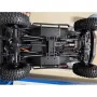 YIKONG YK4107 PRO 1/10 2.4G 4WD Brushless RC Car Tank Turn Rock Crawler Two Speed Differential Lock New LCG Chassis Hobbwing Power Metal Gears Oil Filled Shocks LED Lights Monster Off-Road Pickup Climbing Truck Vehicles Models Toys