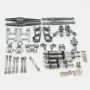 Wltoys 1/12 12427 12428 Upgrade Metal C Seat Steering Cup Shock Adapter Set RC Car Parts