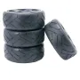 4PCS 1/8 Rally Drift On-Road Tires Wheels 17mm Hex for ARRMA INFRACTION LIMITLESS FELONY F1 ZD RC Car Vehicles Model Parts