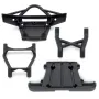 ZD Racing MT16 1/16 RC Car Parts Front Rear Bumper Protector Set Vehicles Models Spare Accessories 16012 16013