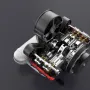 TOYAN Engine FS-B400 14cc Flat-four Engine Horizontal Opposed 4 Cylinder 4 Stroke Nitro H4 Engine Model Kit