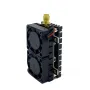 High Power 200mw 500mw 1W 5.5W Adjustable VTX 5.8G 48CH Dual Cooling Fans 7-36V FPV Transmitter Long Distance Wireless Image Transmission SmartAudio Support for FPV Racing Drone RC Airplane Fixed Wings