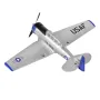TOP RC HOBBY AT-6 2.4GHz 4CH 450mm Wingspan EPP 6-Axis Gyro One-Key U-Turn Aerobatic RC Airplane RTF for Beginners