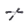 2PCS ZD Racing 8124 Metal 75-85mm Steering Rod for 9116 08427 1/8 Rc Car Model Parts