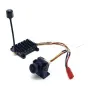 SLONWAKE 5.8G 48CH 1600mW Long Rangee FPV Transmitte VTX with 1500TVL AIO 130° Camera Support FatShark Protocol MMCX 2-4S Power for RC FPV Racing Drone