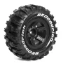 4PCS Upgraded Tires Wheels for MJX HYPER GO 10208 Brushless 1/10 Off-Road Truck RC Cars Vehicles Models Spare Parts W193