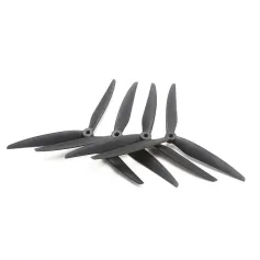 1 Çift/2 Çift Tracker 1050 10x5.0 10 İnç 3 Kanatlı Pervane Fiberglas Naylon Pervaneler Uzun Menzilli Çok Rotorlu RC Drone için