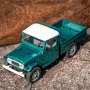 FMS 11203 untuk TOYOTA FJ45 RTR 1/12 2.4G 4WD Truk Pick-up RC Mobil 2 Kecepatan Off-Road Memanjat Batu Merayap Lampu LED Kendaraan Model Mainan