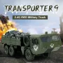 JJRC Q75 1/16 2.4G 6WD RC Car Military Truck Electric Off-Road Vehicles RTR Model
