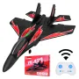 ZHIYANG Z-420 Twin Motor 265mm Wingspan 2.4GHz 2CH EPP RC Airplane Fighter Glider RTF With LED Lights