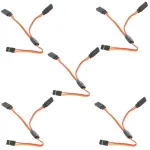 5PCS Amass 30cm Y Servo Cable Lead Splitter For JR Spektrum HITEC