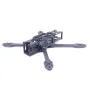 STEELE 5 220mm Wheelbase 5mm Arm Thickness Carbon Fiber X Type 5 Inch Freestyle Frame Kit Support Caddx Vista HD System for RC Drone FPV Racing