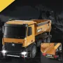 HuiNa 1573 RC Car 1/14 Trucks Bulldozer Charging RTR Truck Construction Vehicle Kids Toys