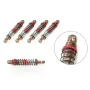 6PCS Upgraded Metal Oil Filled Shock Asborbers Dampers for FMS Cheyenne 6X6 11812 1/18 Crawler RC Cars Vehicles Models Spare Parts Accessories P24-BZ03