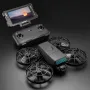 WLRC M8 WiFi FPV with Folded 4.3\ LCD Screen Controller HD Camera Servo Gimbal Optical Flow Hover Brushless LED Foldable Pocket RC Drone Quadcopter RTF