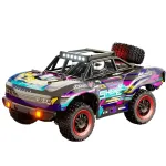 JJRC C8820 RTR 1/18 2.4G 4WD 31km/h RC Car Short Course Off-Road Truck LED Light Full Proportional Metal Differential High Speed Vehicles Models Toys