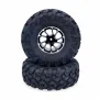 4PCS ZD Racing Priates 1.9Inch 1/10 Crawler RC Car Wheel Tire Vehicle Models Parts
