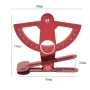 Metal Rudder Surface Protractor Meter Rudder Angle Ruler For RC Model Airplane