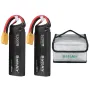 [EU/USA Direct]ISDT BattAir 7.4V 5200mAh 50C 2S Second Generation Smart Lipo Battery XT90 Support APP Control for RC Car