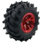 4Pcs/Per Austar Wheel Tires Plastic Wheel Rims for 1/10 RC Crawler HSP HPI Car Parts