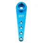 Aluminum Alloy 37mm 25T Steering Servo Horn Arm for RC Car Vehicles Modesl Spare Parts