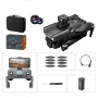 WLRC V198 PRO MAX GPS 5G WiFi FPV with 1080P HD Dual Camera Servo Gimbal 360° Obstacle Avoidance Optical Flow Hover Brushless Foldable RC Drone Quadcopter RTF