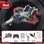 CZ01 2.4G EPP Hover Fighter Glider One-Key Circling 360° Roll 4 Turbofans 4CH LED RC Drone Airplane Quadcopter Stunt Glider RTF