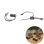 FLYUEACE 1224 4500KV Động cơ không chổi than 25A ESC Combo cho Land Rover FMS FCX24M SCX24 1/24 Rock Crawler RC Xe mô hình Xe cộ Các bộ phận nâng cấp