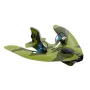 KF802 2.4GHz 4CH 220mm Wingspan Hand Throw Delta Glider Mini Indoor & Outdoor RC Airplane RTF for Beginner Children Toys