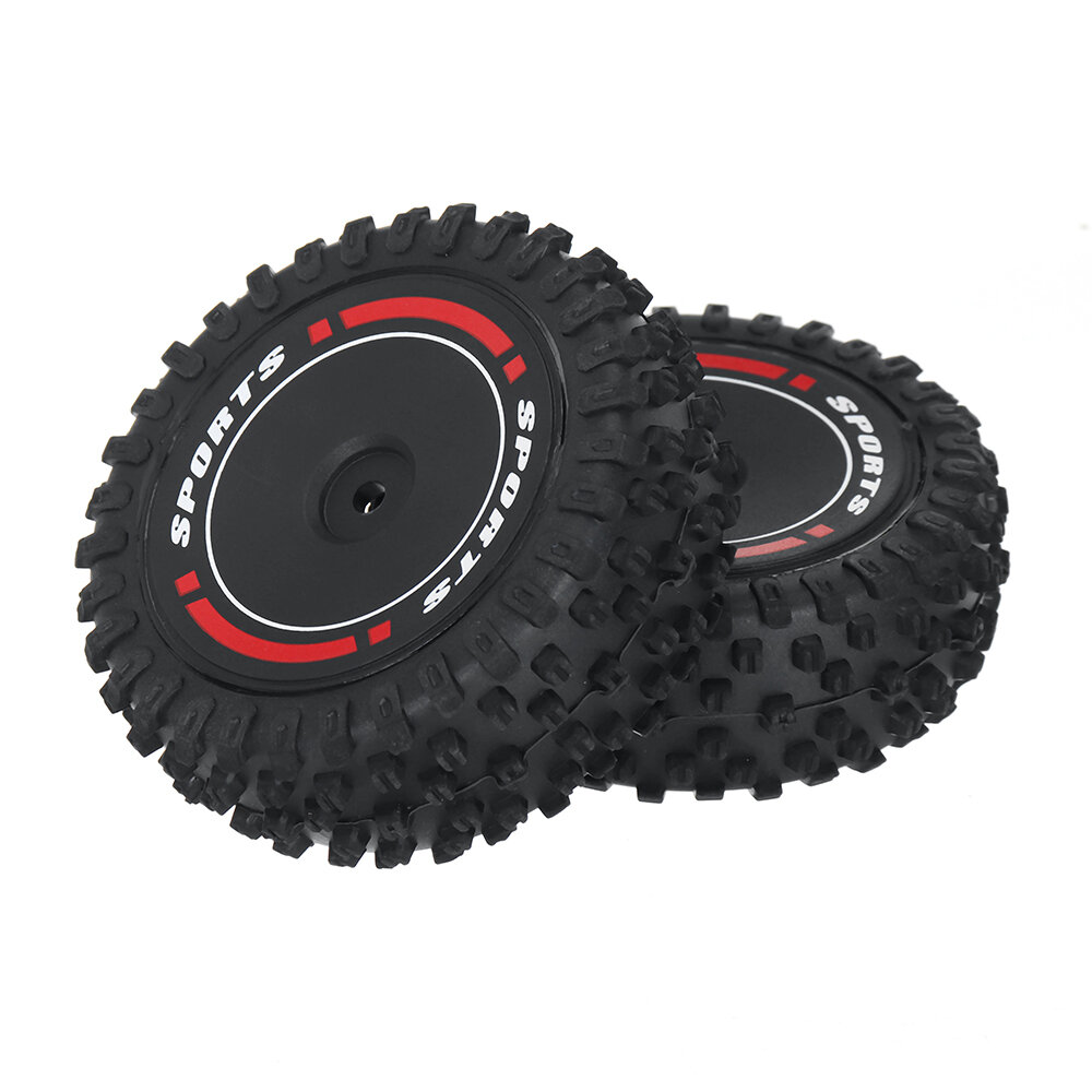 Black Front Tire