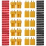 10 Pair URUAV XT30U Male Female Bullet Connectors Power Plug with Heat Shrink Tubing for Lipo Batter