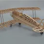 Tony Ray Bucker Bu133 Jungmeister 1/10 660mm Wingspan Balsa Wood RC Sports Biplane RC Airplane KIT