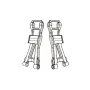 MJX 14301 14302 14303 Front Rear Upper Down Arms Spart RC Car Parts 14210 14260 14250 14230 14220