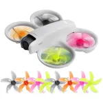 RCSTQ Lightweight Colorful 5-Blade Propeller Props Accessories for DJI NEO RC Drone Quadcopter
