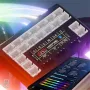 SG PINECONE FORSET RC Car Parts Intelligent Ecological LED Light Lamp Control System Board Bluetooth Connect Remote Control Vehicles Models Spare Accessories SG-DZ05