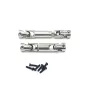 2PCS Upgraded Metal Drive Shaft Front Rear for Land Rover FMS FCX24M D90 D110 Range Discovery 1/24 Rock Crawler RC Cars Vehicles Models Spare Parts Accessories