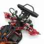7PCS Pull Rods For ZD Racing DBX-10 1/10 Rc Car Metal Whole Vehicle Parts