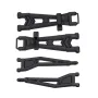 4PCS HBX 2996A 1/10 RC Car Parts Suspension Upper Lower Arm Left Right Front/Rear Vehicles Models Spare Accessories T2006T/T2007