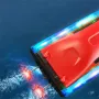 4DRC S7 RTR 2.4G RC Boat Waterproof Speedboat LED Light High Speed Remote Control Ship Dual Motors Vehicles Models Toys