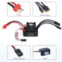 SURPASS HOBBY M2838 All Black Waterproof Brushless Motor W/ M35A Waterproof ESC Set 3.5 Connector for 1/16 Model RC Car Parts