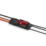 Hobbywing Skywalker 50A V2 3-4S Brushless ESC ak 5V / 5A BEC sipò ranvèse Pwogram Rechèch Fren pou RC Avyon