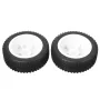 2PCS Wltoys 124019 1/12 RC Car Spare Front/Rear Tires Wheels 1826 1827 Vehicles Model Parts